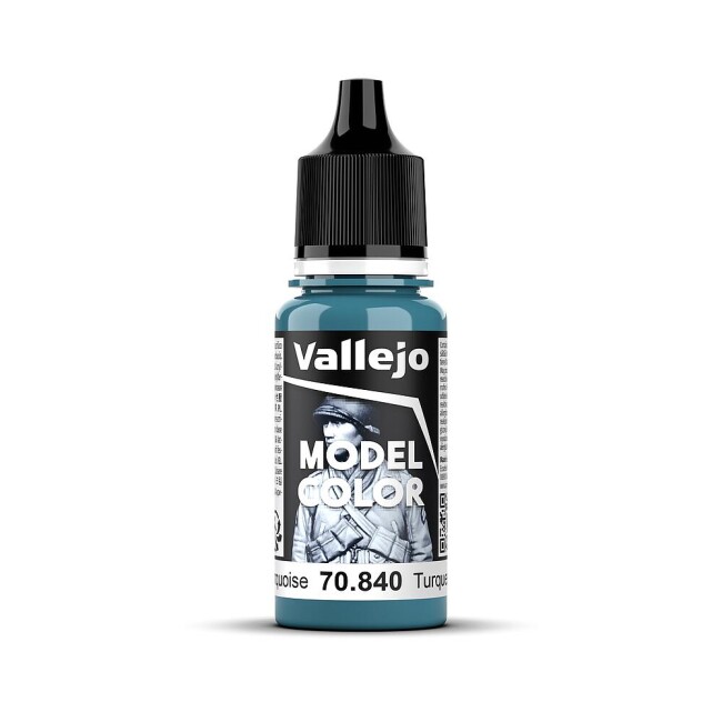 Vallejo 770840  Helles Türkisblau, matt, 17 ml