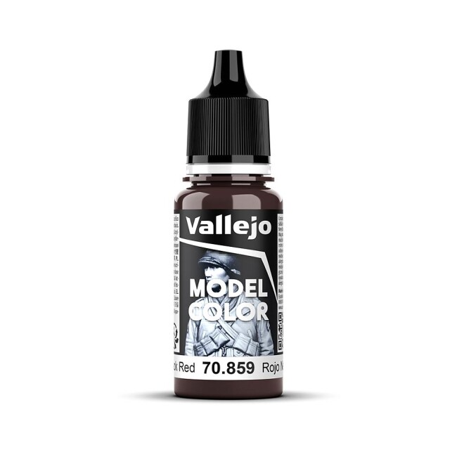 Vallejo 770859  Schwarzrot, matt, 17 ml