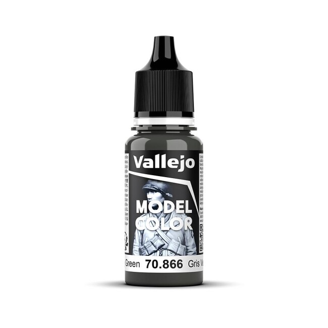 Vallejo 770866  Graugrün, matt, 17 ml