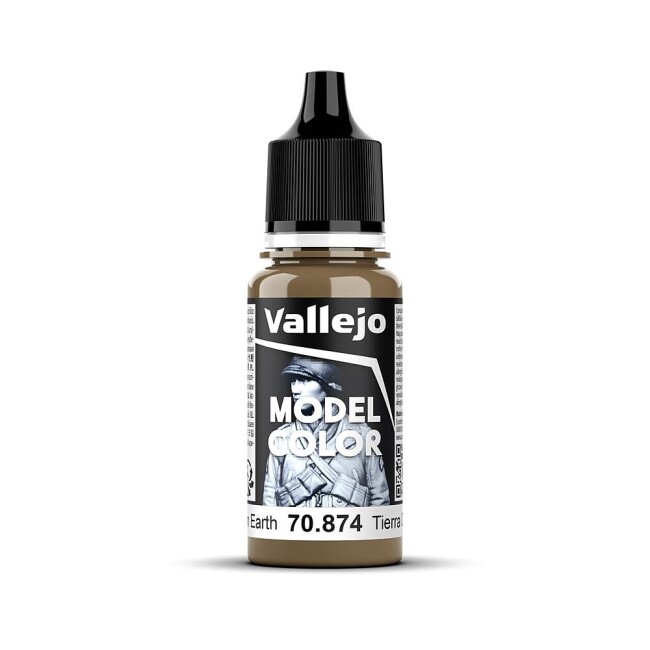 Vallejo 770874  Erdbraun, dunkel, matt, 17 ml