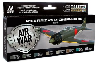 Vallejo 771169  Farb-Set, Japanische Luftwaffe IJA Set 2