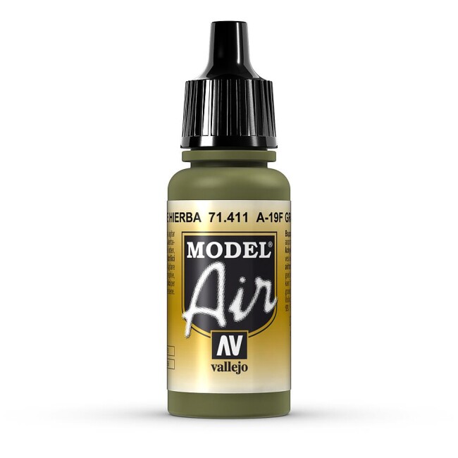 Vallejo 771411  Grass-Grün, A-19F, 17 ml