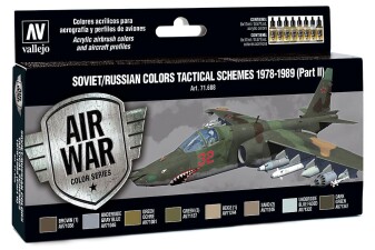 Vallejo 771608  Farb-Set, Russische Tarnung 1978 - 1989,...