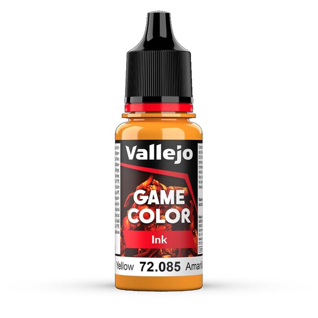 Vallejo 772085  Gelbe Tinte, 17 ml