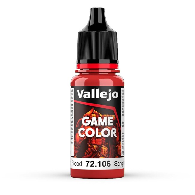 Vallejo 772106  Scharlachrotes Blut, 17 ml