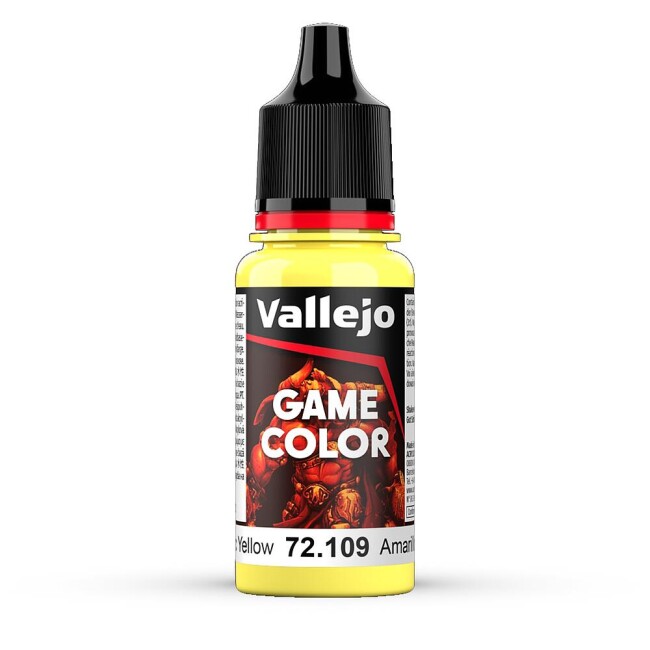 Vallejo 772109  Giftiges Gelb, 18 ml