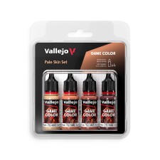 Vallejo 772379  Farb-Set Blasse Haut, 4x 18 ml