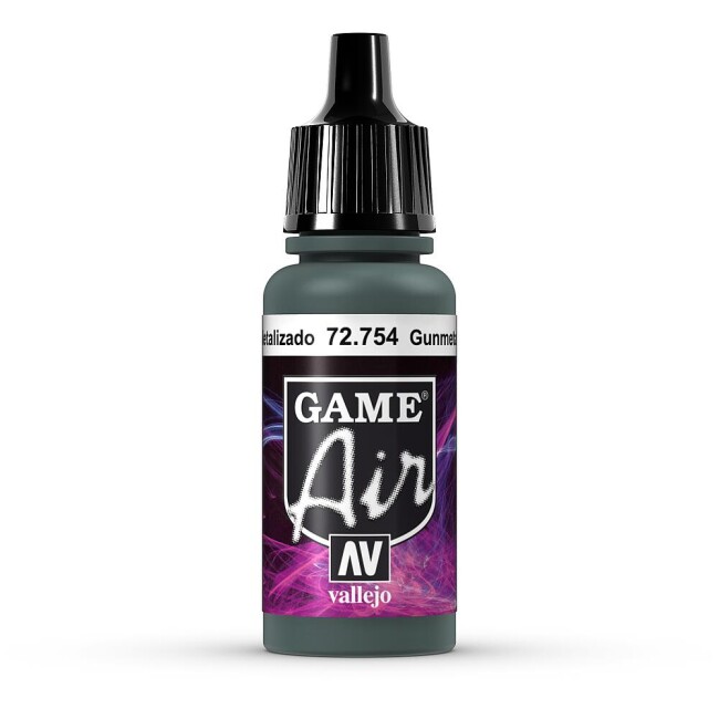 Vallejo 772754  Gunmetal, 17 ml