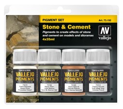 Vallejo 773192  Pigment-Set Stein und Beton