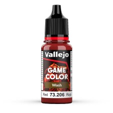 Vallejo 773206  Wash-Color, Rot, 17 ml
