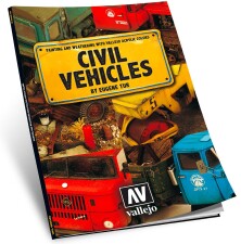 Vallejo 775012  Buch: Bemalung von zivilen Fahrzeugen, englisch