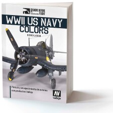 Vallejo 775024  Buch: US Navy Farben WWII, Englisch