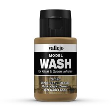 Vallejo 776520  Wash-Color, Dunkles Khakigr&uuml;n, 35 ml