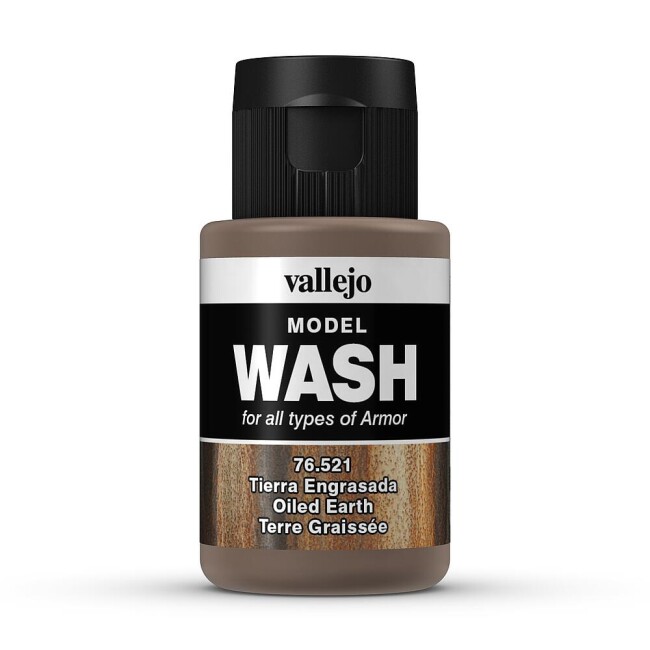 Vallejo 776521  Wash-Color, Ölige Erde, 35 ml