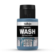 Vallejo 776524  Wash-Color, Blaugrau, 35 ml