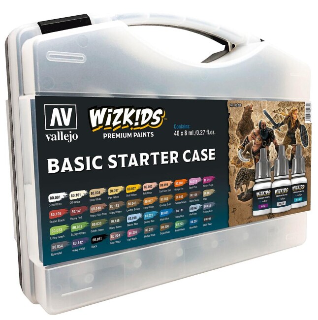 Vallejo 780260  Farb-Set, WizKids Basic Start-Set