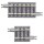 TomyTEC 971099  4 Gleise, gerade in Schotterbettung