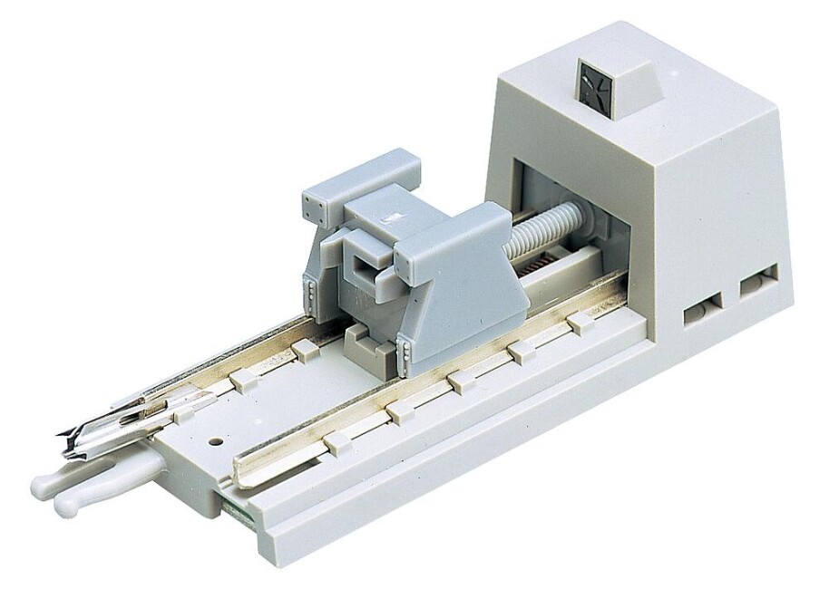 TomyTEC 971423  Prellbock mit LED-Laterne u. Geräuschreduzierer