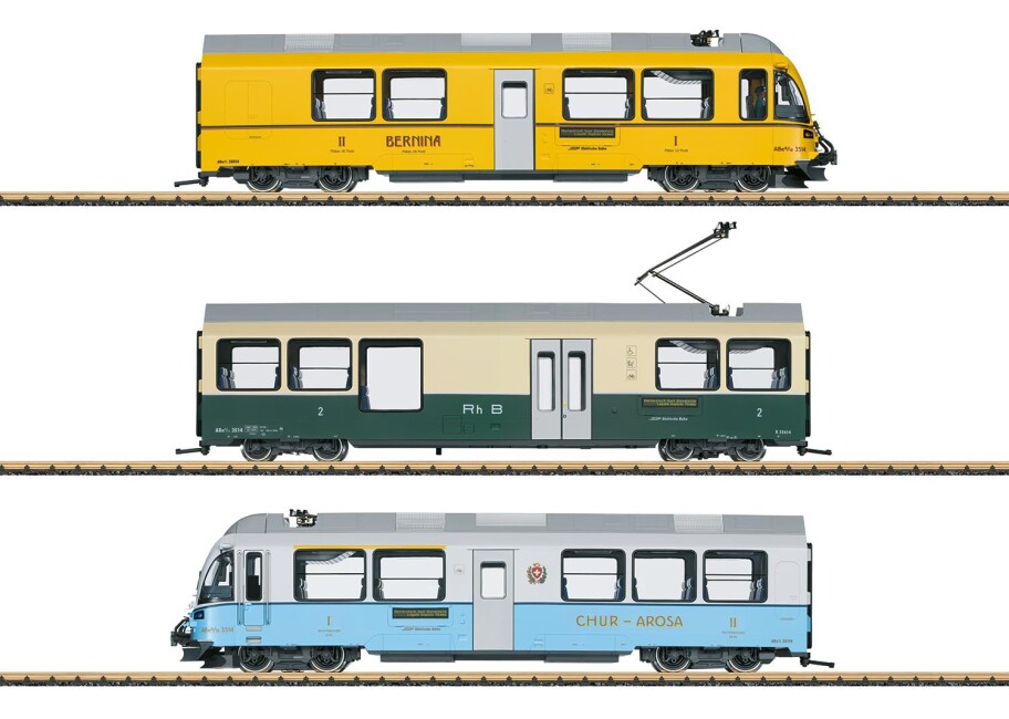 LGB 22227 Triebzug Abe 8/12 Allegra Ahnenzug Ep. VI RhB Sound