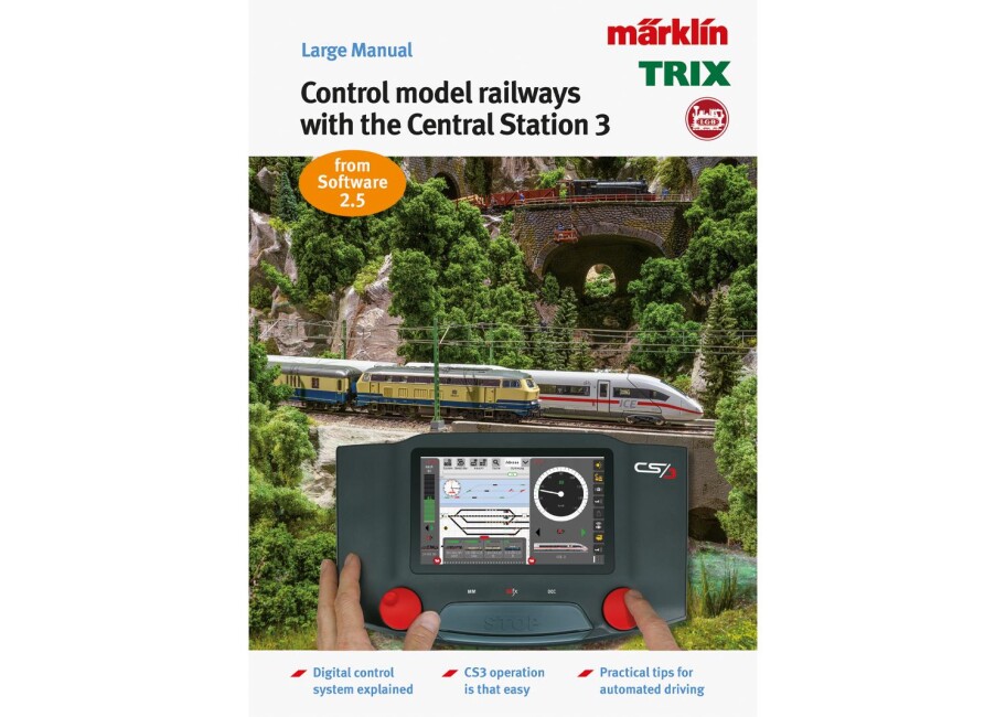 Märklin 03094  Buch Control model railways with the Central Station 3 EN