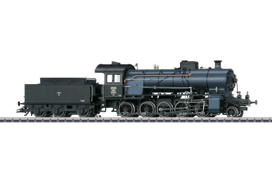 Märklin 39253  Dampflok C 5/6 2969 Elefant Ep. IV SBB  Sound + Dampf