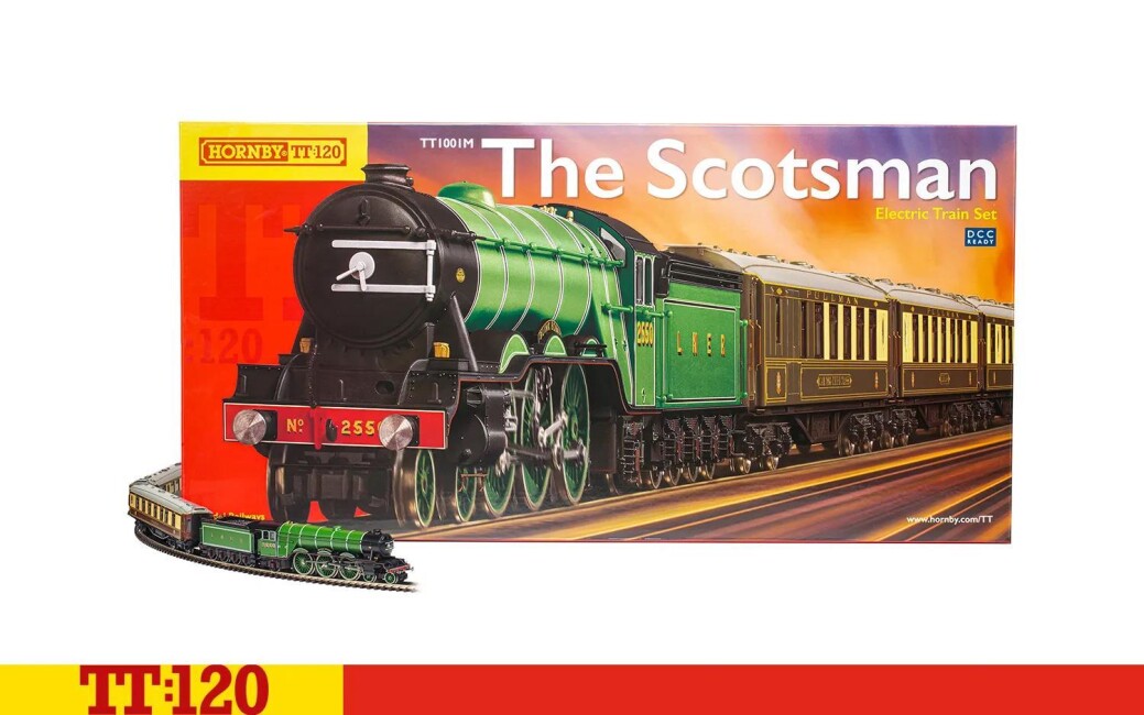 Hornby TT1001TXSMP  Start-Set The Scotsman Train Set  Ep. III LNER Sound + EU-TRAFO