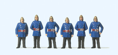 Preiser 12102  Feuerwehrm&auml;nner. Um 1900