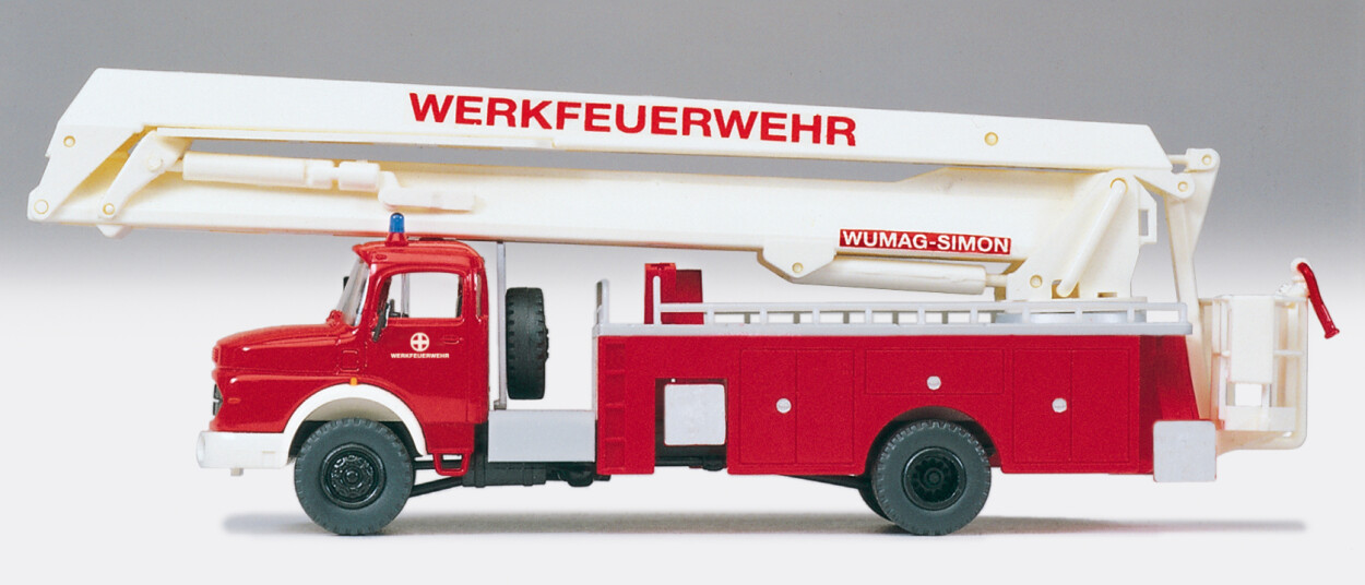 Preiser 31180  Gelenkbühne. Feuerwehr. MB LA