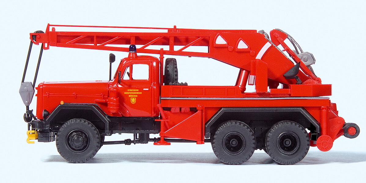 Preiser 31269  Kranwagen KW 16.F Magirus 250