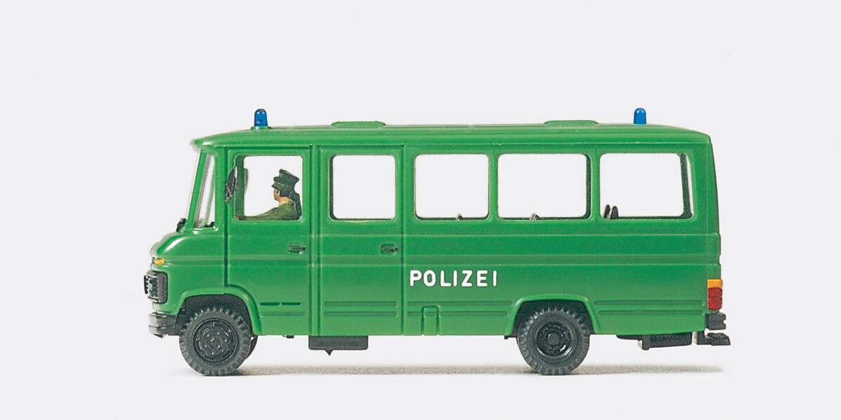 Preiser 37020  GRUKW. Polizei. MB L 508 D. F