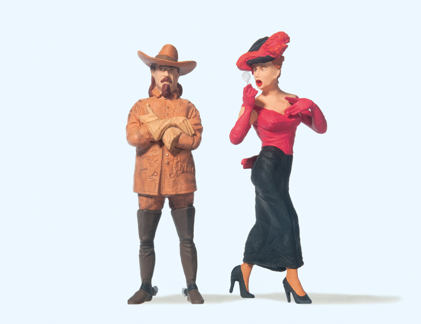 Preiser 45097  Westernheld & Lady