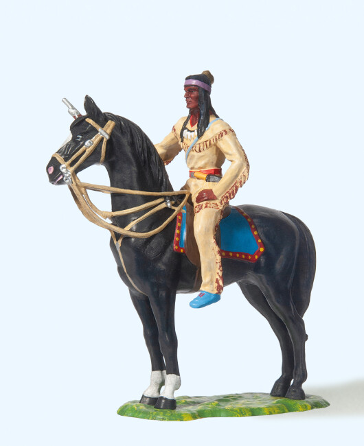 Preiser 54964  Winnetou zu Pferd