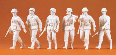 Preiser 64004  Vorgehende Infanterie. DR 193