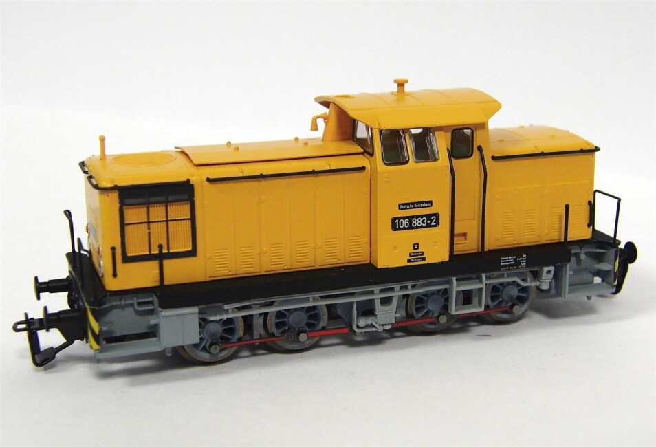 PIKO 47361-3S BR106 Diesellok 106 721-4 Ep. IV DR digital mit Hennig Sound und Zimo Pufferspeicher