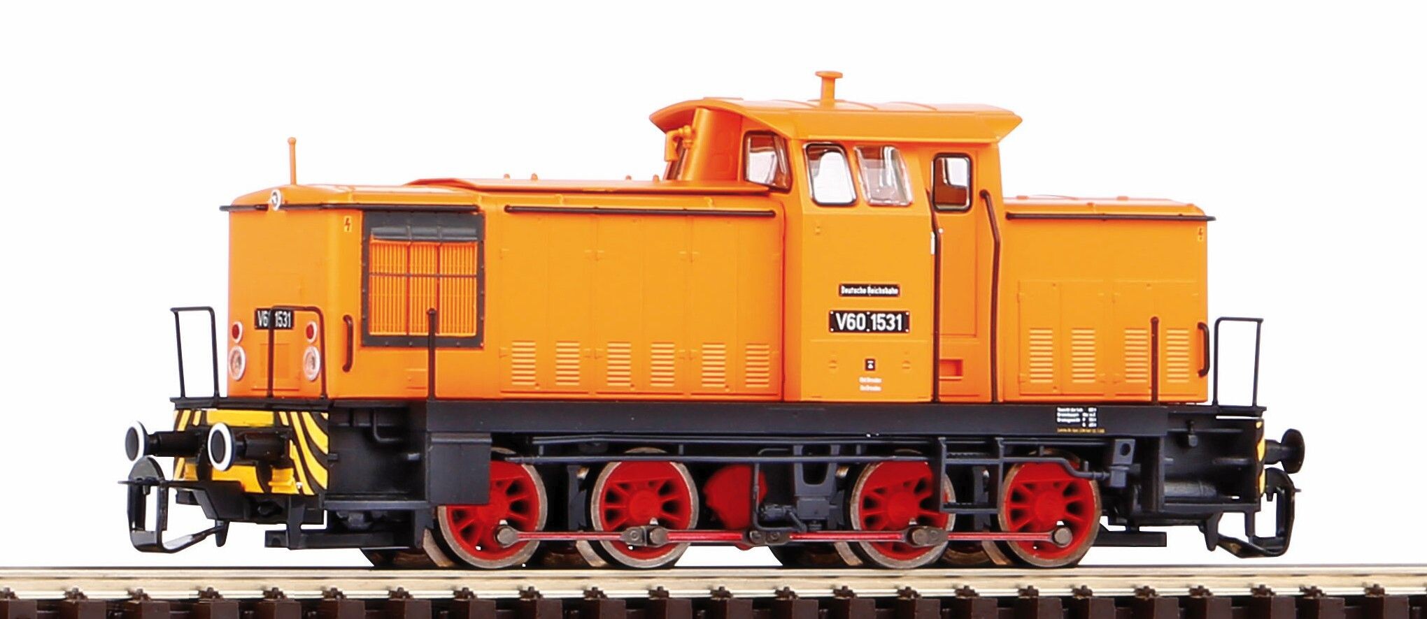 PIKO 47366-2S Diesellok V60 1581 Ep. III DR digital mit Hennig