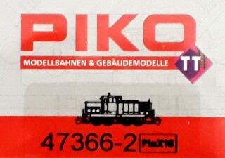 PIKO 47366-2S Diesellok V60 1581 Ep. III DR digital mit...