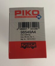 PIKO 98549A4  Gedeckter G&uuml;terwagen rot, #4 Ep. V DB AG