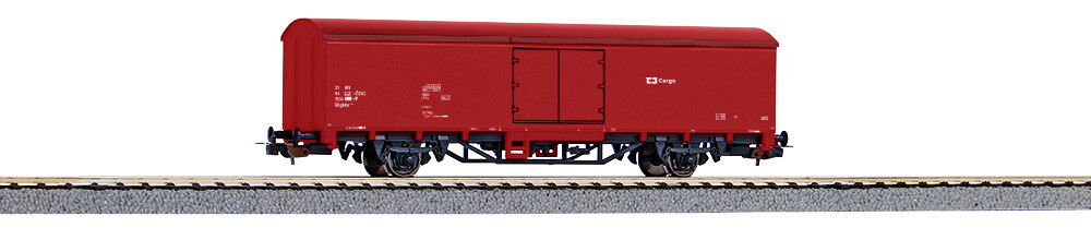 PIKO 98549D1  Gedeckter Güterwagen braun, #1 Ep. VI CD Cargo