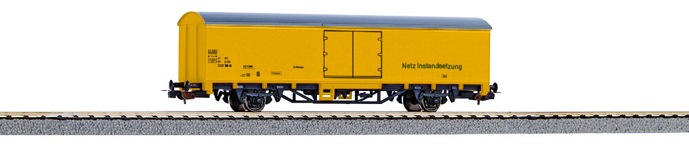 PIKO 98549F2  Gedeckter Güterwagen gelb, #2 Ep. VI DB AG