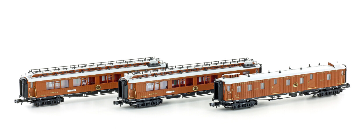 Hobbytrain H22104  3er-Set 1 WNC-Express Set 1 2xSchlaf 1xGepäck  Ep. I CIWL