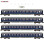 Hobbytrain H22200  4er-Set TOUROPA Set 1 2xBcm53/2xBcm53-60  Ep. III DB