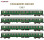 Hobbytrain H22202  4er-Set SCHARNOW Set 1 2xBcm54/Bcm53-60/Bcm54-60  Ep. III DB