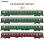 Hobbytrain H22203  4er-Set SCHARNOW Set 2 2x Bcm54/Bcm53/WRt&uuml;m 51-60  Ep. III DB