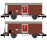 Hobbytrain H24257  2er-Set gedeckte G&uuml;terwagen K3 Zirkus Knie  Ep. III SBB