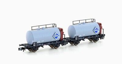 Hobbytrain H24802  2er-Set Leichtbau-Kesselwagen Aral...