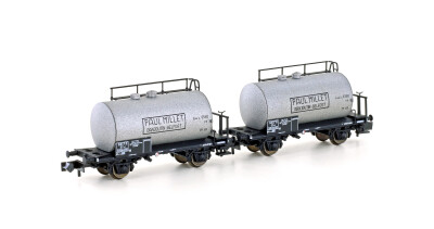 Hobbytrain H24852  2er-Set Leichtbau-Kesselwagen Millet...