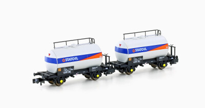 Hobbytrain H24853  2er-Set Leichtbau-Kesselwagen Statoil...