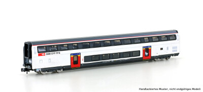 Hobbytrain H25120  Doppelstock-Personenwagen IC2020 1.Kl....