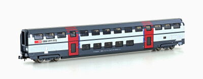 Hobbytrain H25131  Doppelstock-Personenwagen IC2000 2.Kl...