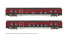 Hobbytrain H25403  2er-Set Personenwagen Railjet DANI Set 3  Ep. VI &Ouml;BB